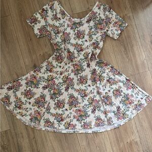Vintage Floral Dress